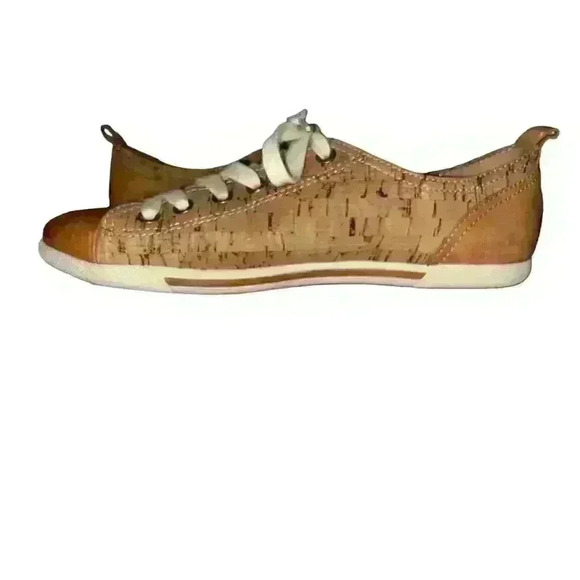 Kork-Ease Minimalist Stylish Women's Silvia Sneaker - Cork Leather, Size 8 - Picture 4 of 9